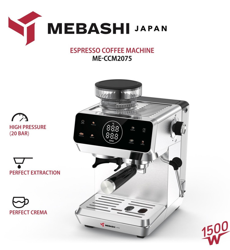 اسپرسوساز مباشی (MEBASHI)ژاپن مدلME_CCM2075