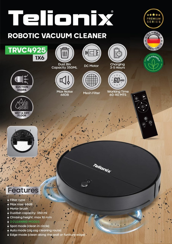 جارو رباتیک تلیونیکس مدل TRVC4925