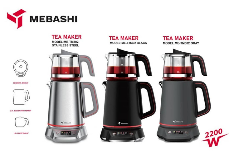 چای ساز رو همی مباشی اصلی مدل ME-TM302